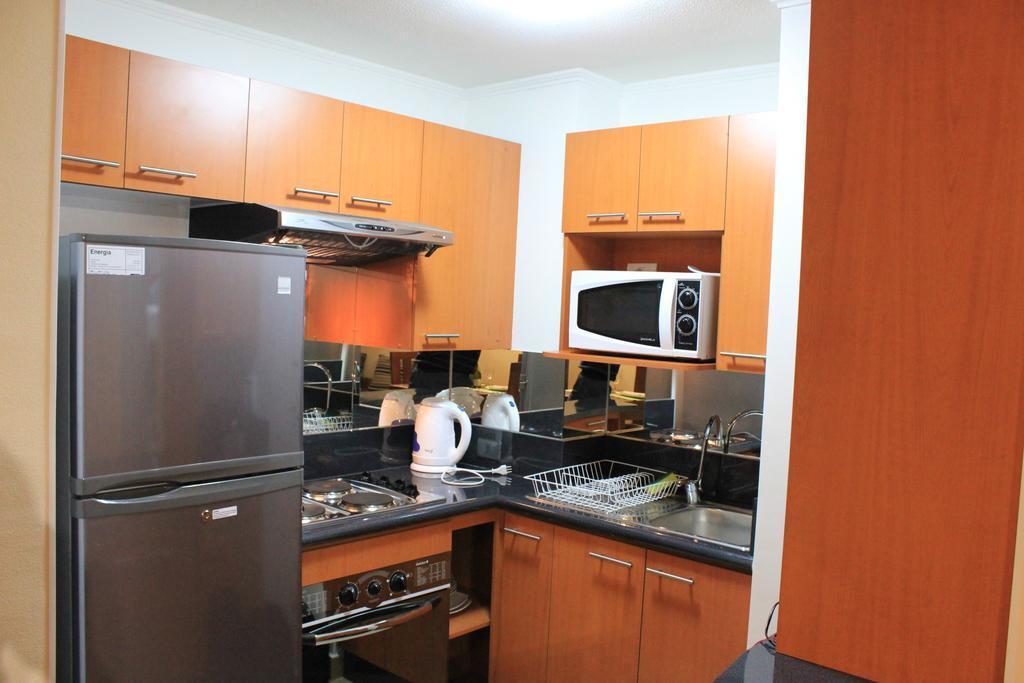 Plaza Paris Amistar Apartment Santiago Exterior foto