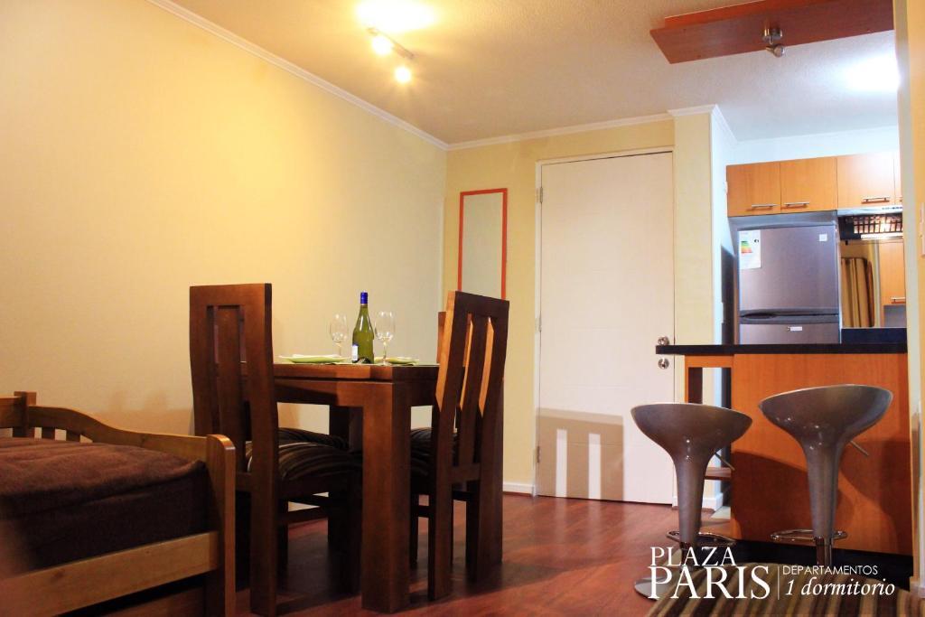 Plaza Paris Amistar Apartment Santiago Cameră foto