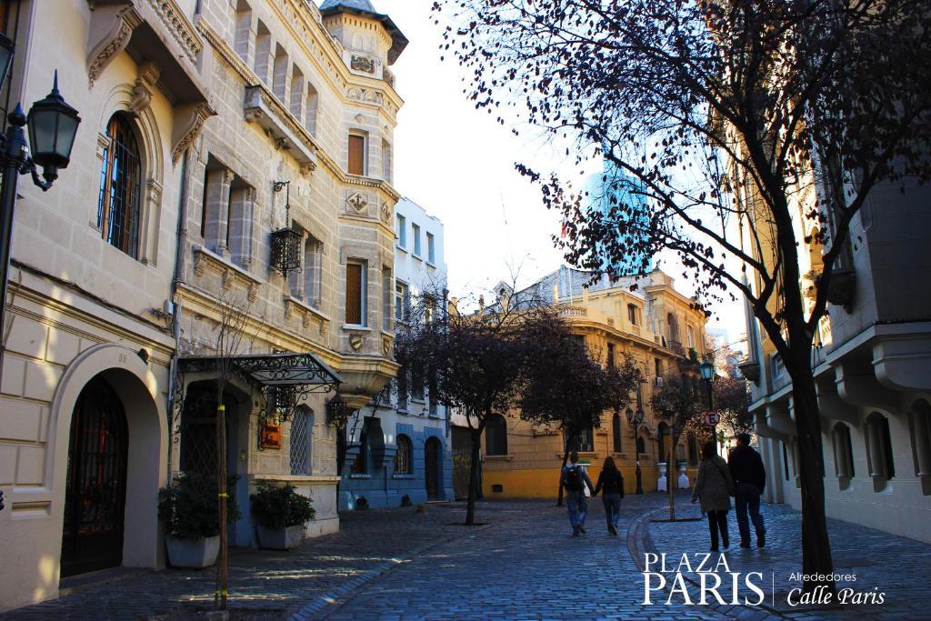 Plaza Paris Amistar Apartment Santiago Exterior foto