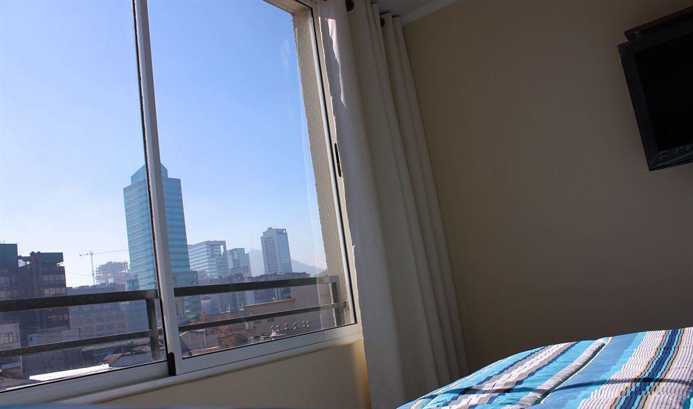 Plaza Paris Amistar Apartment Santiago Exterior foto