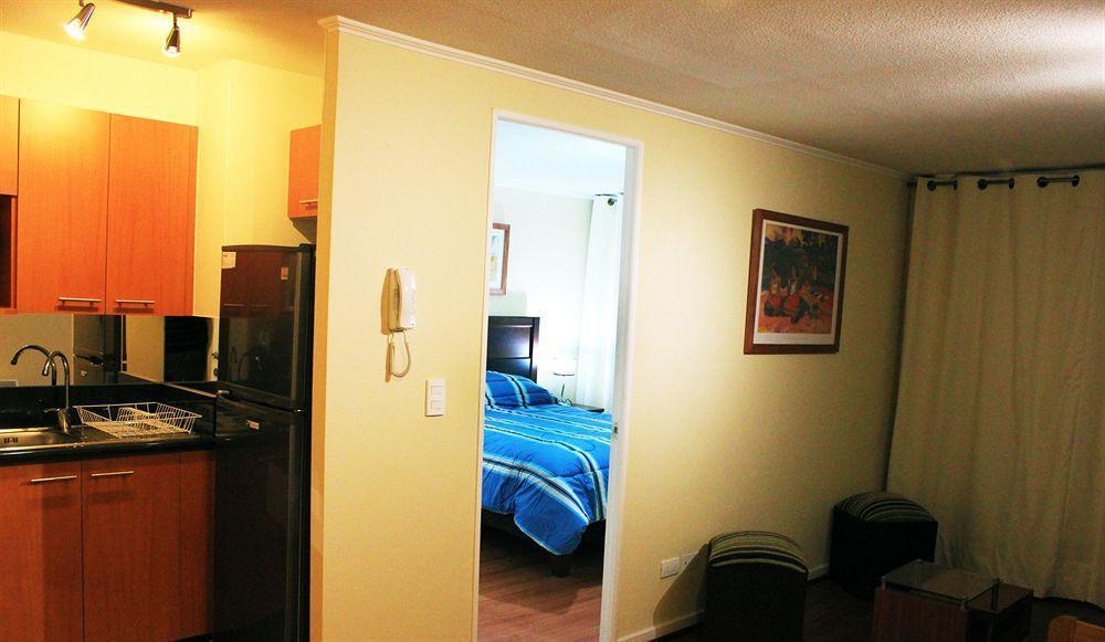 Plaza Paris Amistar Apartment Santiago Exterior foto