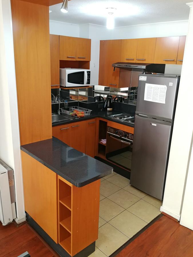 Plaza Paris Amistar Apartment Santiago Exterior foto