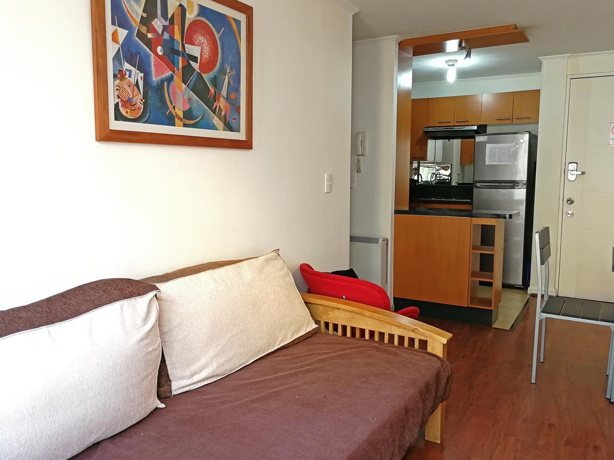 Plaza Paris Amistar Apartment Santiago Exterior foto