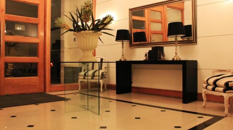 Plaza Paris Amistar Apartment Santiago Exterior foto
