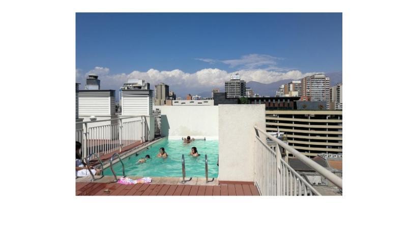 Plaza Paris Amistar Apartment Santiago Exterior foto